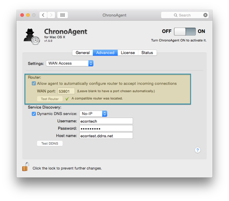 Configuring your router Configure router to sync across internet