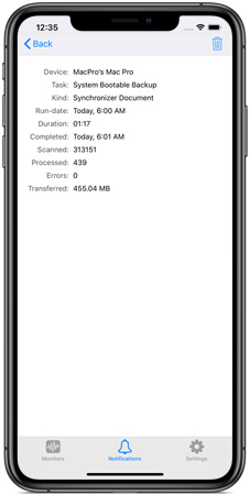 Specific and detailed agent monitoring Monitor agent health in real time
