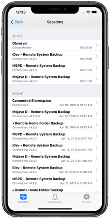 Set up your ChronoMonitor Configure a ChronoMonitor to watch your backups and syncs
