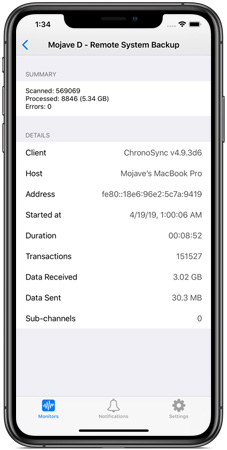 Set up your ChronoMonitor Configure a ChronoMonitor to watch your backups and syncs