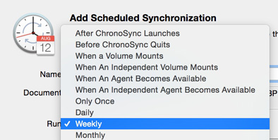 scheduling document