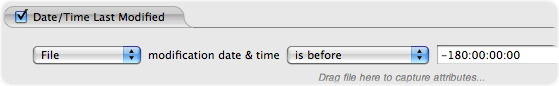Date/Time Last Modified rule Create Date Modified rule for filtering sync