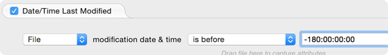 Date/Time Last Modified rule Create Date Modified rule for filtering sync