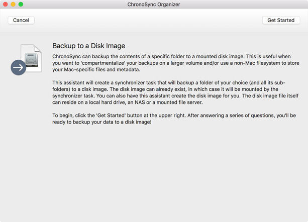 Summary of Backup to Disk Image Backup to Disk Image explanation