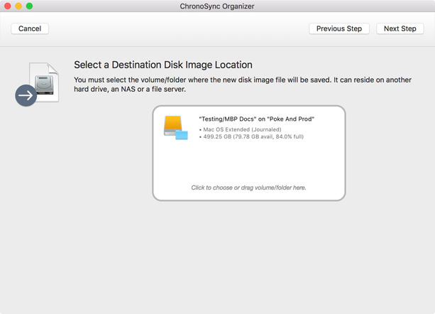 destination select destination