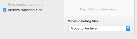 Move replaced files to Archive Archive personal documents