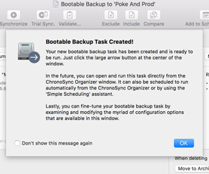 Assistant setup complete Task created