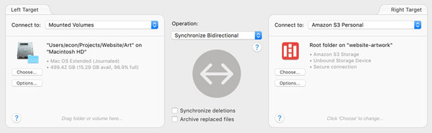 Setup panel Completed sync doc setup