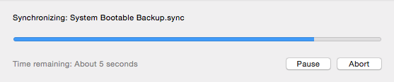 Trial Sync progress Trial Sync progress sheet