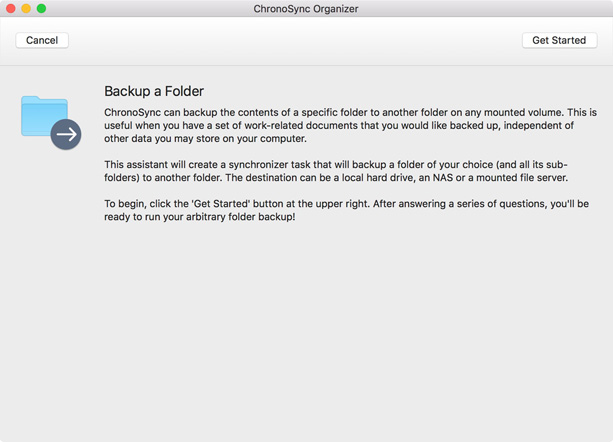 Summary of folder backup Folder backup explanation