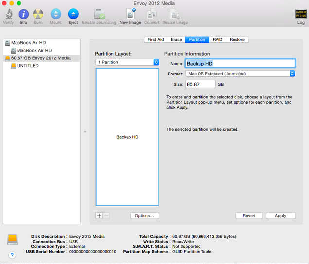 Partition your hard drive Choose 1 Partition to reformat