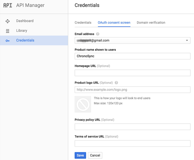 Credentials OAuth Credentials