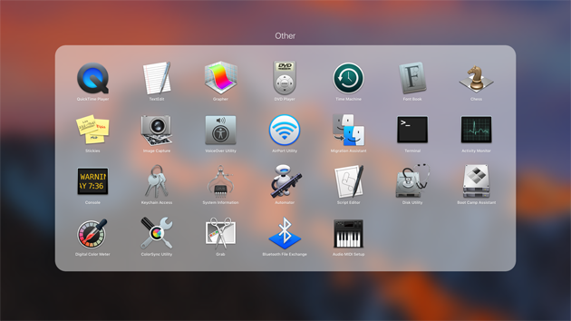 Launch Migration Assistant Migration Assistant