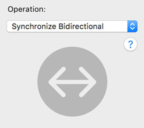 Setup a bidirectional sync Sync Bidirectionally