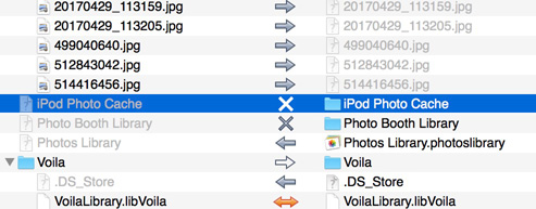 File exclusion Exclude files from sync