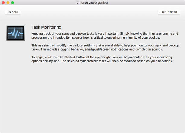 Summary of task monitoring assistant Task Monitoring explanation