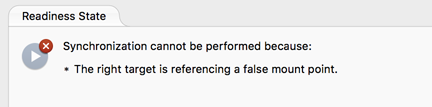 False Mount Warning readiness warning false mount