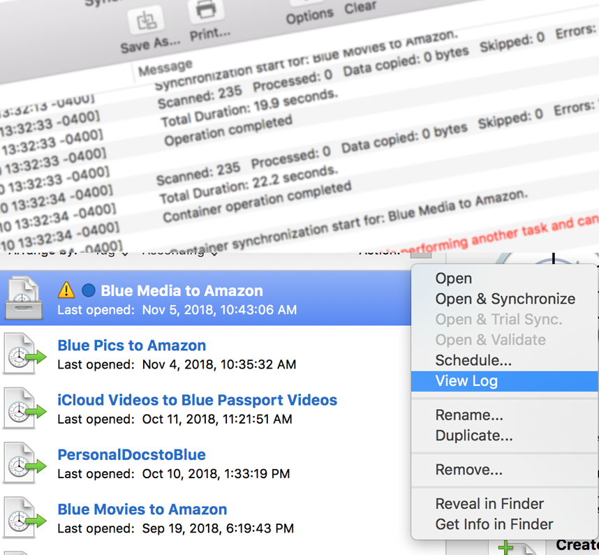 chronosync slow chronosync slow