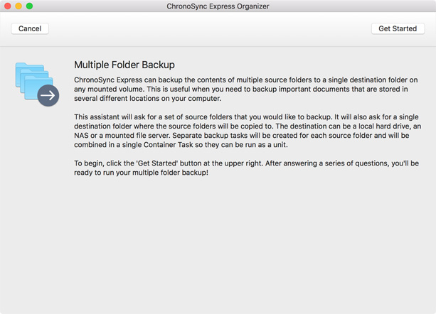 Summary of multi folder backup Multi folder backup explanation