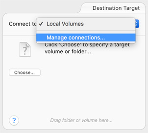 Connect to ChronoAgent Connecting to ChronoAgent