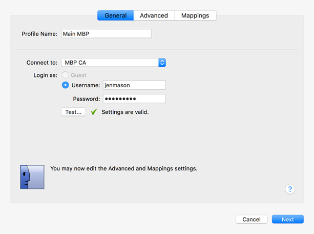 Connect to ChronoAgent Connecting to ChronoAgent